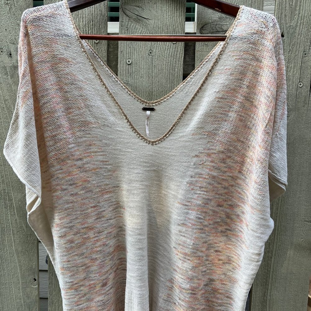 Free People Sz M oversized knit sweater